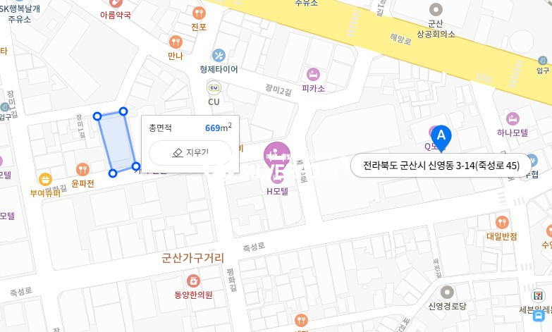 전북 군산시 신영동 군산신영동 모텔 리모델링 요양원 매매 매물번호 13069 사진 4