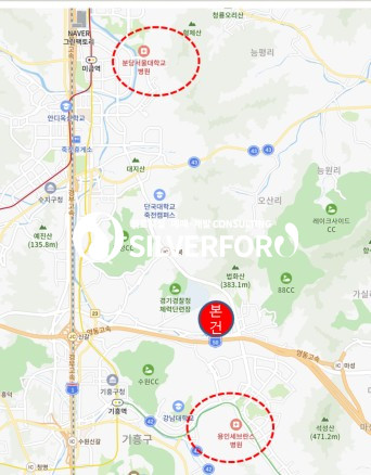경기 용인기흥구 청덕동 요양시설 부지 (인근30만평규모 개발호재 ) 월세 매물번호 13029 사진 1